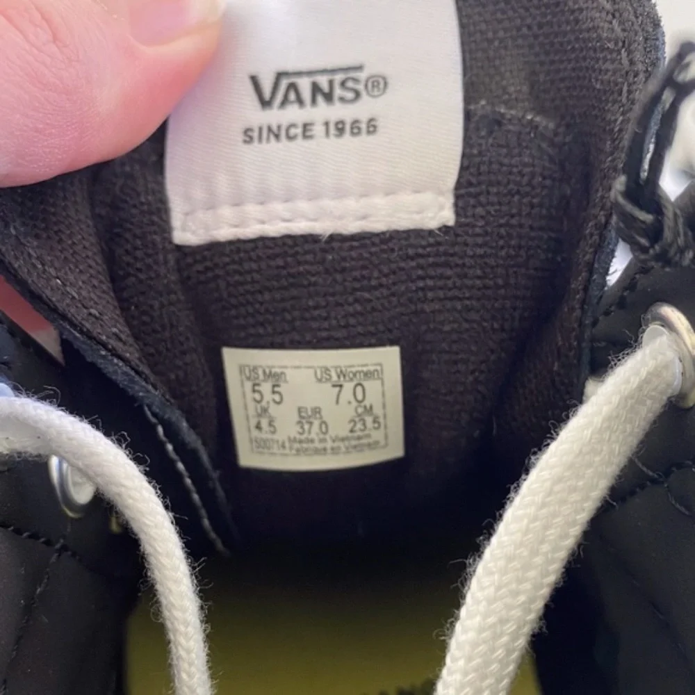 NEW Vans SpongeBob Sandy Liang Sk8-Hi 38 DX Shoes Patchwork 7 Women / 5.5 Men - Picture 13 of 16